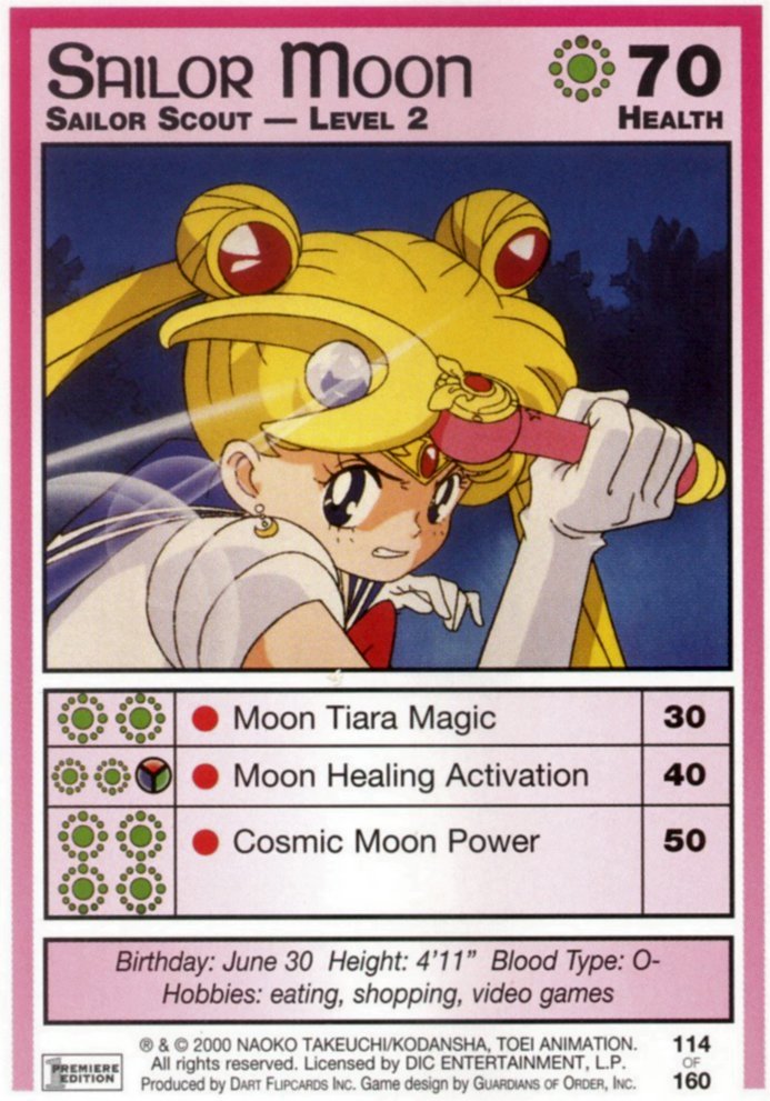 Sailor Moon, Level 2